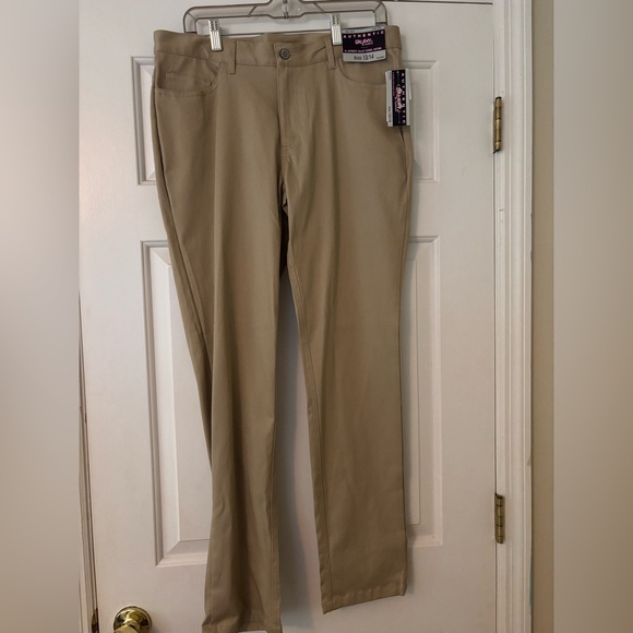 Authentic Galaxy Khaki Girls’ Pants, size 13/14, NWT - Picture 3 of 7